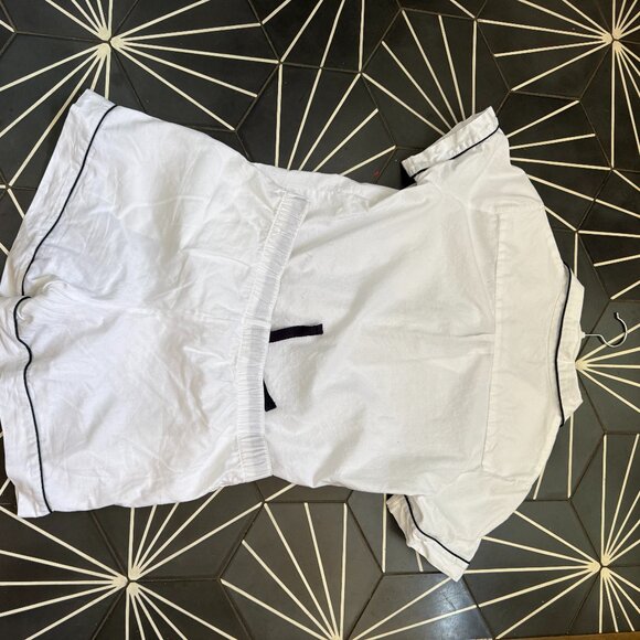 Petite Plume White Cotton sleep set, size S - Picture 5 of 7